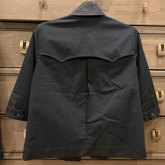 Rag & Bone 3/4 sleeve sateen military jacket 6 - Picture 2 of 13